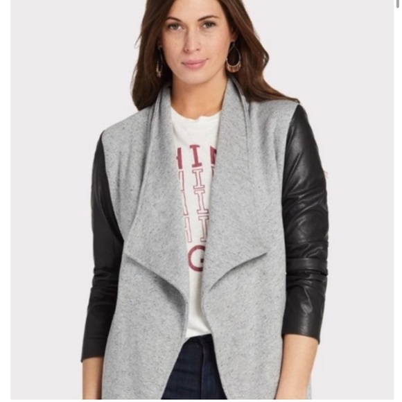 Evereve Jackets & Coats Peyton Jensen Maddie Mix Media Open Front